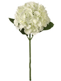 18-Inch Sophisticated Cream Hydrangea Stem Set (12 Pcs) - Large 7-Inch Blooms - Perfect for Chic Home Decor, Wedding Centerpieces & Special Event Floral Arrangements