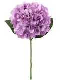 Lavender Hydrangea Stem Set - Lifelike Artificial Flowers for Home Decor, Weddings, and Crafts - Soft Purple Blooms, Realistic Design, Versatile Floral Arrangements