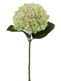 2PC Delicate 18-Inch Light Green Hydrangea Stem Set of 12 - Stunning 7-Inch Diameter - Perfect for Home Decor, Wedding Arrangements, and Special Occasion Floral Displays, Floral Home by Artificial Flowers