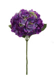 2PC Luxurious 18-Inch Purple Hydrangea Stem Set of 12 - Exquisite 7-Inch Diameter - Ideal for Home Decor, Wedding Bouquets, and Special Occasion Floral Centerpieces