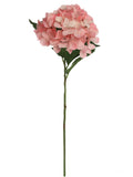 Charming 33-Inch Pink Hydrangea Set of 12 - Stunning Floral Decor for Home, Weddings & Events - Elegant Artificial Flowers