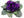 Artificial Violet Bush - 8" - 
    Purple