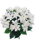 Set of 12 Luxurious White Stephanotis Bushes - 12 Inch - Perfect for Elegant Home Decor, DIY Craft Projects, and Special Occasions