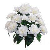 18" White Gardenia Bush X14 - Fragrant Floral Accent for Home Decor and Wedding Arrangements