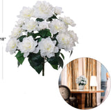 Artificial White Gardenia Bush 18", Wedding & Home Decor