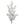 Artificial Cherry Blossom Branch 52", Silk, for Vase & Wedding - 
    White