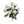 17" Rose Bush X9 - 
    White