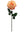 20" Open Rose Silk Flowers - 
    Apricot