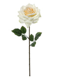 20" Open Rose Silk Flowers