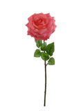 20" Open Rose Silk Flowers