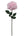 20" Open Rose Silk Flowers - 
    Lavender