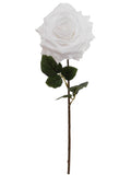 20" Open Rose Silk Flowers