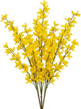 Yellow Artificial Forsythia Bush - 26"