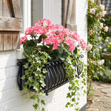 Artificial Geranium Bush, 18" – UV-Resistant Outdoor Faux Flowers