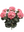 18" UV-resistant Deluxe Geranium Bush with 7 Heads - 
    Pink