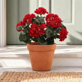 Artificial Geranium Bush-18"