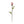 Pink Faux Rose Bud with 2 Leaves - 
    Pink