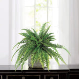 48" Premium Boston Fern – Lush Artificial Plant for Indoor/Outdoor Home, Office & Gifting Décor
