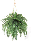 Fake Boston Fern Plant with 60 Silk Fronds - 48"