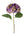 17.75" Artificial Hydrangea Stem with 8" Bloom Faux Flower for & Home - 
    Purple