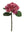 22" Real-touch Hydrangea 7" Diameter Faux Flower, Silk Bloom for , , , Arrangements - 
    Fuchsia