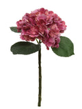 22" Real-touch Hydrangea 7" Diameter Faux Flower, Silk Bloom for , , , Arrangements
