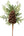 20" Pine Pick with Cone Waterproof - 
    Green