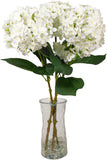 25" Real Touch Hydrangea STEM 7" Dia