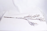 38" White Iced Twig Spray Christmas Decoration – Frosted Decorative Branch Spray for Christmas Trees, Wreaths, Garlands & Winter Décor