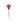 Lacquered Faux Holly Berry Picks - 8" - 
    Red