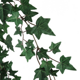 Artificial English Ivy Bush with 530 Lifelike Silk Leaves - 33in.