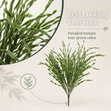 Artificial Spiral Grass Bush, Set of 3 - 21"