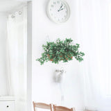 13" Artificial Ivy Hanging Plant – Faux Greenery for Baskets, Indoor/Outdoor Home Decor