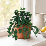 13" Artificial Ivy Hanging Plant – Faux Greenery for Baskets, Indoor/Outdoor Home Decor