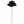Artificial Silk Rose Picks with 3" Flower Heads & 8" Stems (50 Box Pack) - 
    Black