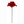 Artificial Silk Rose Picks with 3" Flower Heads & 8" Stems (50 Box Pack) - 
    Dark Red