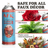 AFK Silk Flowers and Plants Aerosol Cleaner Spray - Artificial Flower and Plant Treatment for Cleaning, Shining and a Finishing Touch No Wiping Needed, Floral Home by Artificial Flowers
