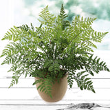 Artificial Boston Fern 28", UV-Resistant, Hanging, Set of 2