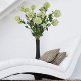 Cream Green Artificial Snowball Branches, Set of 12 - 38"