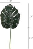 4 Pack29" Real Touch Split Philo Leaf Stem