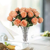 Apricot Faux Rose Bud - 20"