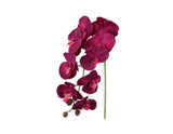 Luxurious 34" Artificial Purple Phalaenopsis Orchid - Exquisite Silk Flower Decor for Home, Weddings & Unique Gifts - Lifelike Faux Floral Masterpiece