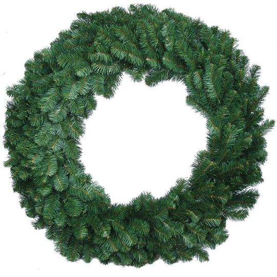 Christmas Wreath 48" Classic Green Pine with 460 Tips Wreaths ArtificialFlowers   