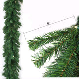Christmas Garland 9' Pre-Lit Artificial Pine Garland Spruce  ArtificialFlowers   