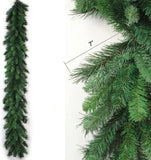 Christmas Garland 6' Artificial Pine Garland Deluxe Evergreen  ArtificialFlowers   