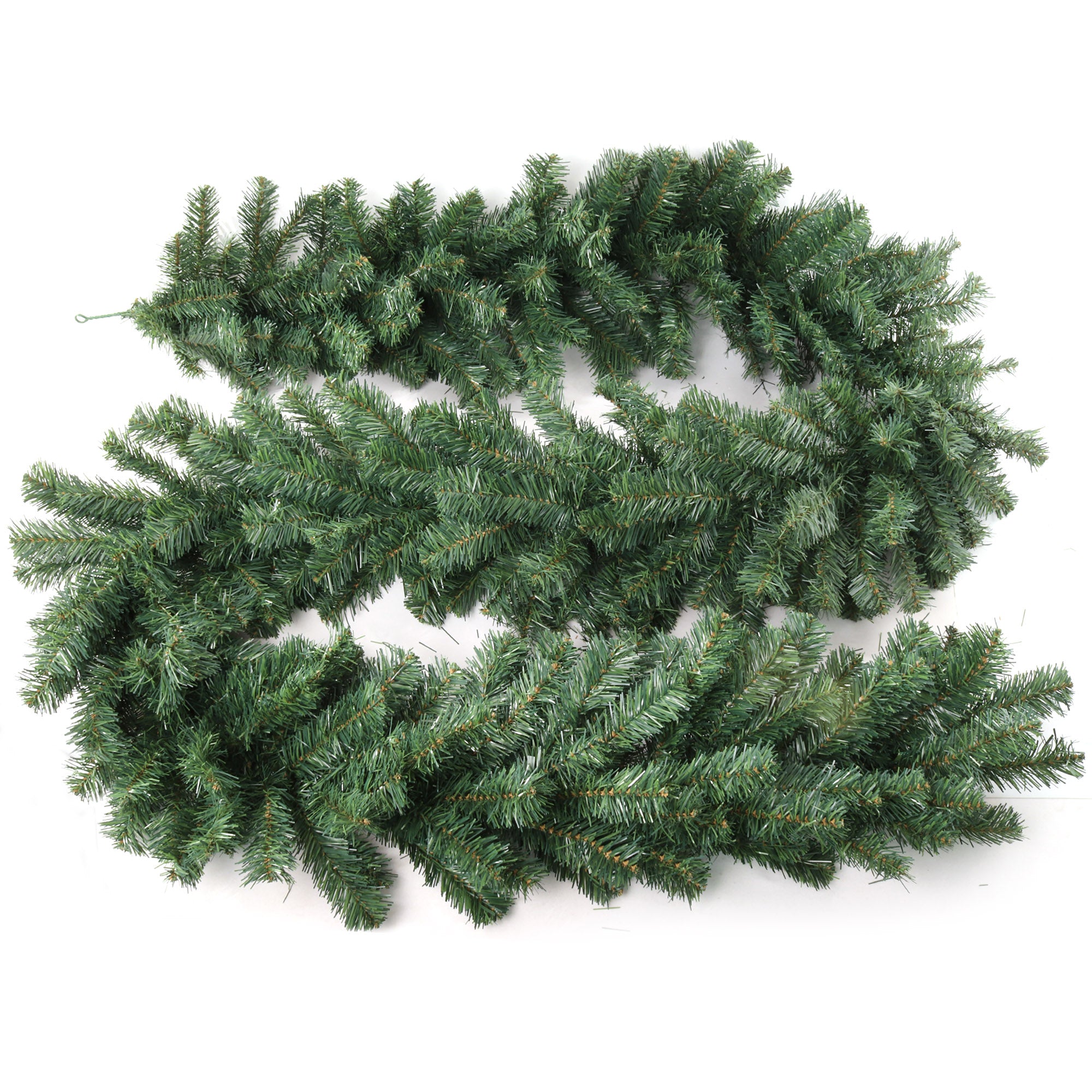9' Artificial Pine Garland Deluxe Evergreen  with  12" Diameter for Front Doors Pine Garland ArtificialFlowers   