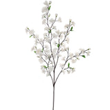 Artificial Cherry Blossom Branch-36" (4 Pieces) Artificial Flowers artificialflowersdotcom Bag of 4 White 