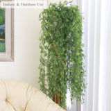 All Weather Artificial Springeri Plant Hanging with 9 Branches 45" Artificial Plants ArtificialFlowers   