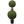 UV-Resistant Artificial Boxwood Double Ball Topiary - 33" - 
    Green