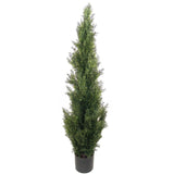 Artificial Cedar Tree 4' in Pot - Lifelike Faux Greenery for Indoor & Outdoor Decor, Low-Maintenance Home & Office Plant Solution, Realistic Look Artificial Trees ArtificialFlowers   
